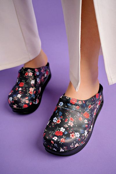 hepsipabuc Genuine Leather Sabo Slippers Orthopedic Doctor Nurse Hospital Cook House Slippers