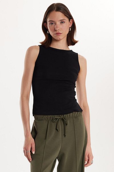 Tudors Women's Modal Fabric Slim Fit Slim Fit Elastic Waist Lace up Khaki Trousers