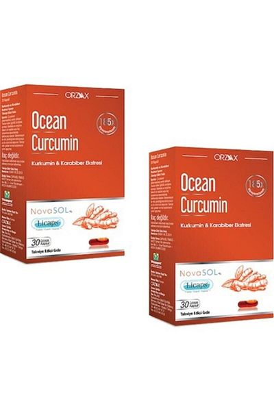 Seddar Collection Ocean Curcumin 30 Capsules 2 Pieces