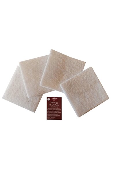 woodworker White non-abrasive non-woven cloth, Finishing Hand Pad's