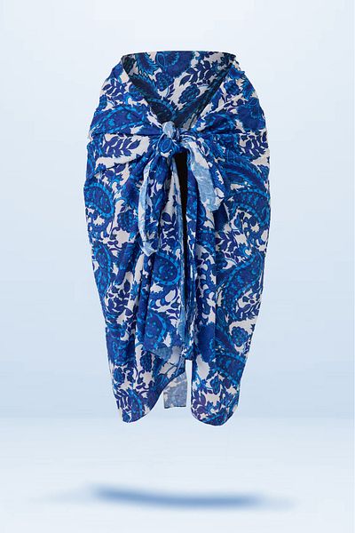 cott land Pareo Patterned Tied 80X140Cm