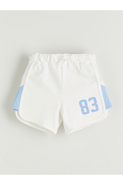 LC Waikiki Girl's Shorts with Elastic Waist