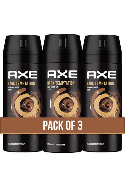 Axe Dark Temptation Body Spray Deodorant for Men by Axe - Long-lasting Protection Against Odors - Irresi