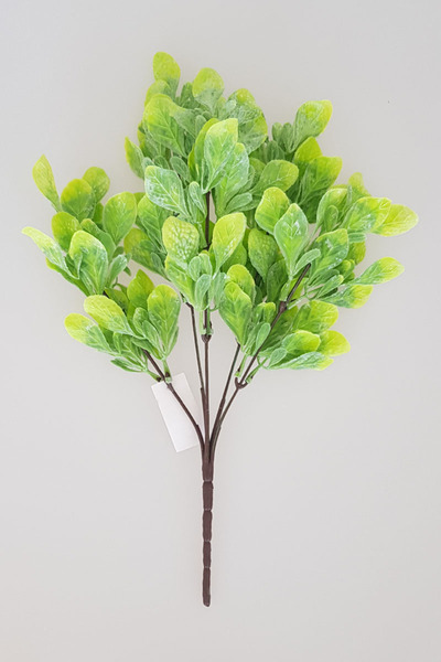 adresiburasi 5 فروع صناعية من أوراق الشجر المسحوقة باللون الأخضر