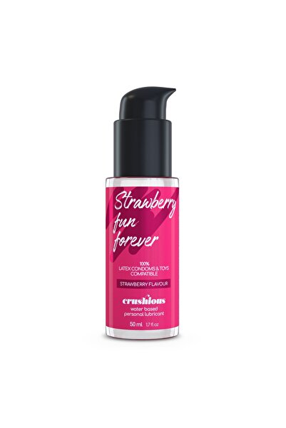 Crushious Lubrifiant pe Baza de Apa, Aroma de Capsuni, Crushious Strawberry F...