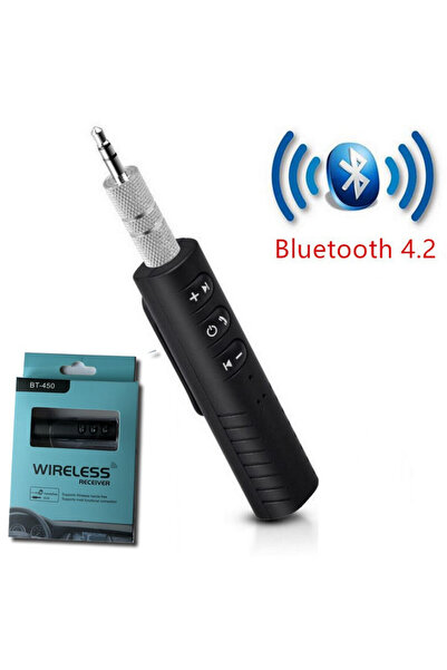 urunpark Araç Aux Oto Teyp Aux Kablosuz Bağlantı Bluetooth Yapma Kiti
