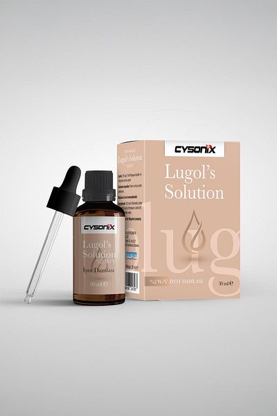 Seddar Collection Cysonix Lugol's Solution 2% Iodine Drops 30 ml