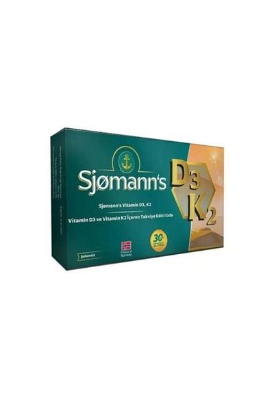 Seddar Collection Sjomann's D3K2 Chewable Gel 30 Tablets