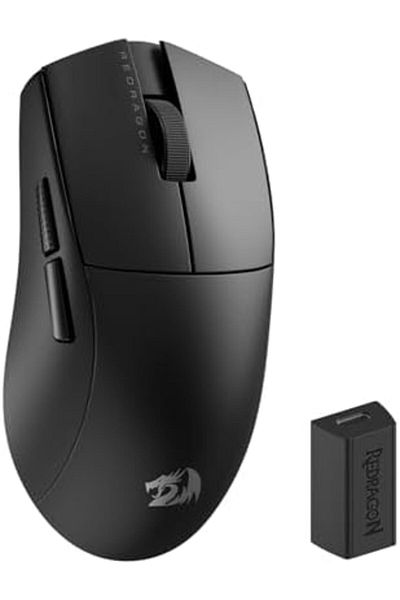 REDRAGON Wireless Gaming Mouse M916 Pro 3 Modes, Ultra-Fast 4K Polling Rate, 49g Ultra-Lightweight,