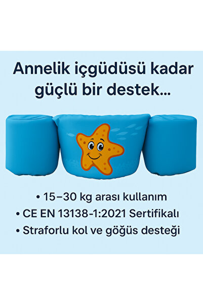 Wolfy Outdoor Wolfy Myswim Yüzdürme Yardımcısı Deniz Yıldızı-mavi
