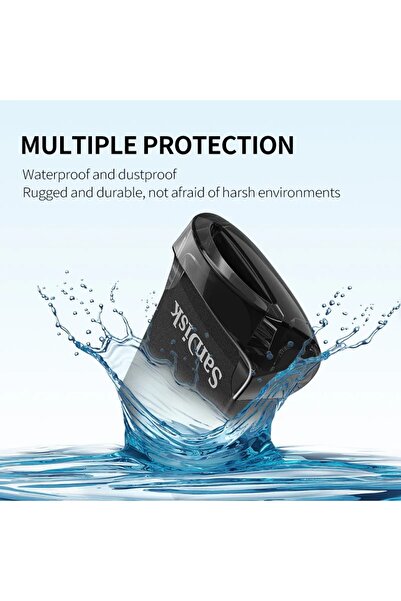 SanDisk Ultra Fit 128gb Usb 3.2 Gen 1 Flash Drive – 400mb/s Speed, Compact Plug-and-stay Design