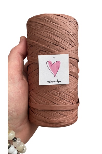 Makromİps Premium (150 GR) Sârmă de hârtie din rafie din poliester sintetic B...