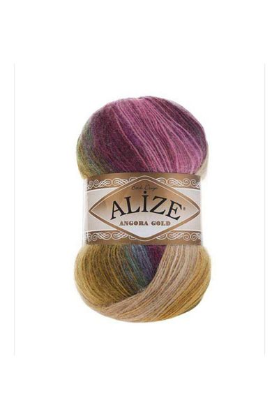 Alize Angora Gold Tie Dye 4341 Πλεκτό Σπάτσο 100 Γρ.