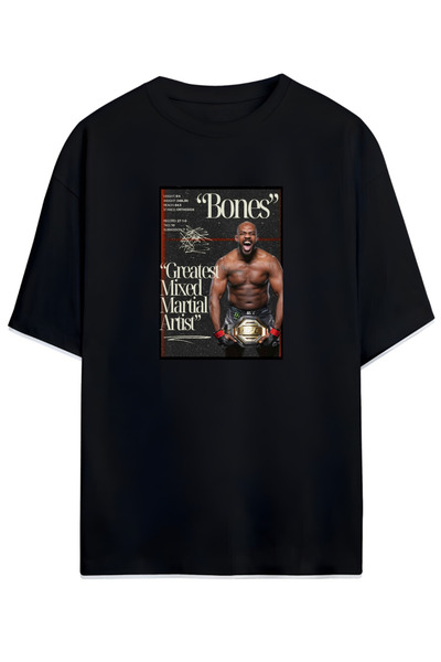 MAGORS Jon Jones UFC Baskılı Oversize T-Shirt