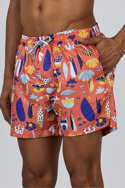 İLKCET MODA Regular Male 1St Quality Swim Shorts