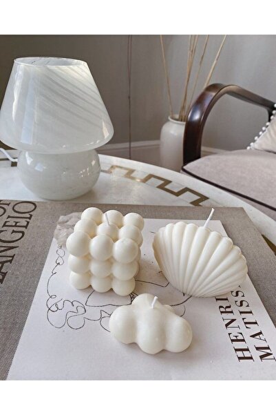 Bernami Pinterest Set de trei piese Big Bubble, Oyster și Cloud