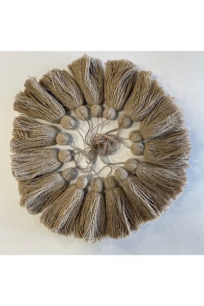 Lux Touch Liva Lavi Beige Ανταλλακτικό Σετ χόμπι με βαμβακερή φούντα 15 τεμαχίων