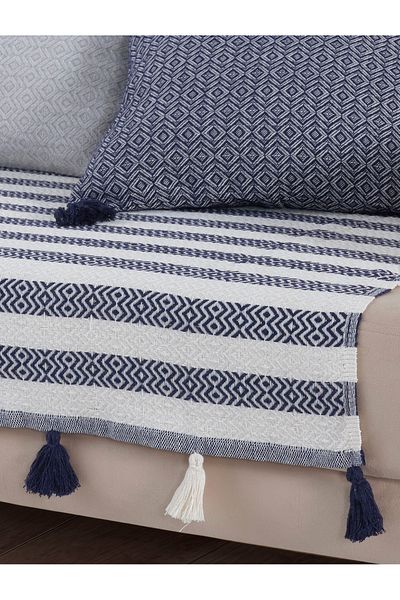 Lux Touch Liva Lavi Navy Blue Ανταλλακτικό Σετ χόμπι με βαμβακερή φούντα 15 τεμαχίων