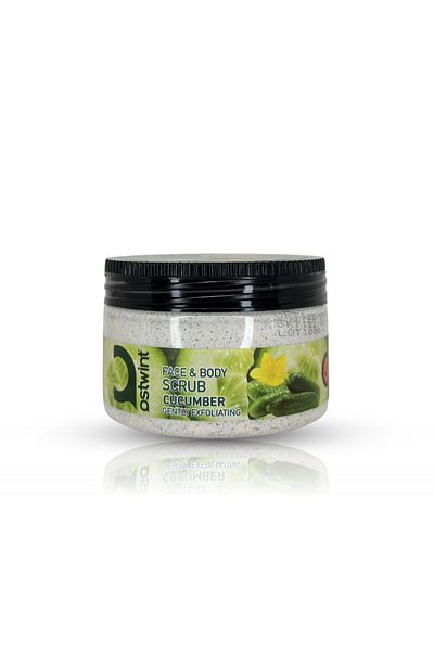 Ostwint Cucumber Exfoliating Scrub For Face And Body - 300ml