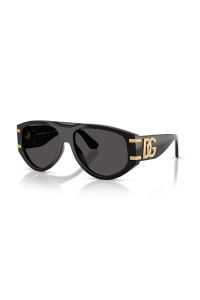 Dolce&Gabbana 4499 501/87 57 Black Men's Sun