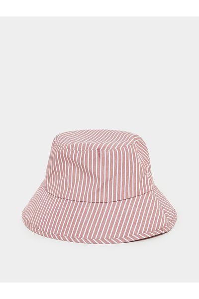 Styli Striped Bucket Hat