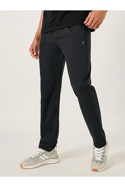 Fort Collins By Styli Mid Rise Regular Fit Track Pant with Drawstring