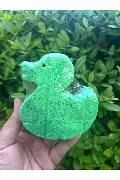 aralmini Duck Figured Self Soap Scented Shower Sponge Special for Children