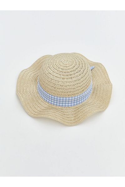 LC Waikiki Lcw Accessories Girl's Straw Beach Hat