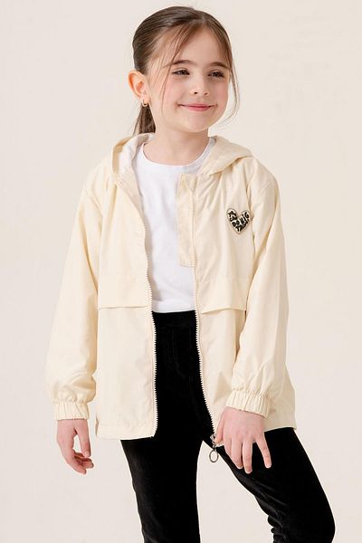 ASYAKİDS CLUB Girl's Hooded Pocket Lined Seasonal Raincoat