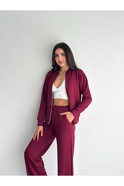 Dumy - Modal Fabric Comfortable Tracksuit Set Suitable for Wide Sizes