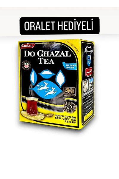 Do Ghazal Tea Black Ceylon Bulk Tea with Bergamot Aroma 500 g (Scented Tea)