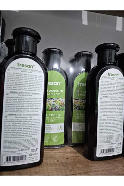 Tresan 6 Bitki Özlü Kepek Karşıtı Bakım Şampuanı 300ml ( 1 Adet )