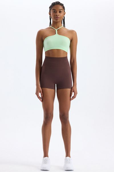 COMEUP Recovery Shorts Cocoa Brown
