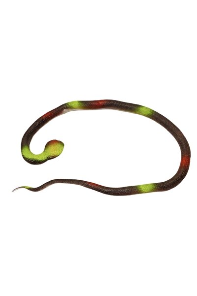 Kobra Yılan Sürüngen Hayvan Modeli Zehirli Yılanı 73 Cm Yumuşak Soft Dokulu