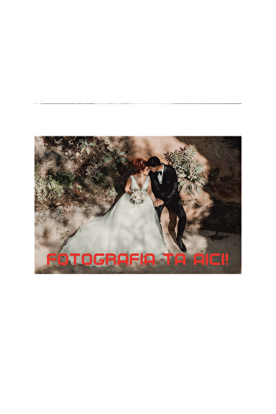 ve Tablou Canvas, Portret, 70 x 50 cm, Personalizat, Rama lemn, Multicolor