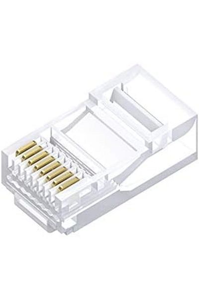 Other Rj45 Connectors Cat 6 – 100-pack For Ethernet Cables – Gold-plated Contacts