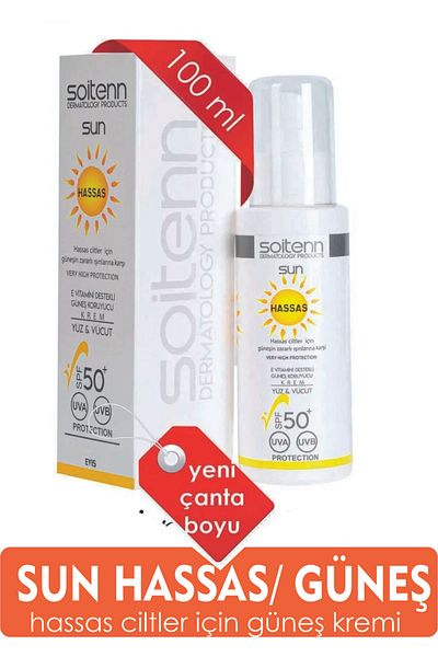 SOİTENN PRECISION 100ml Sunscreen Cream - For Face and Body