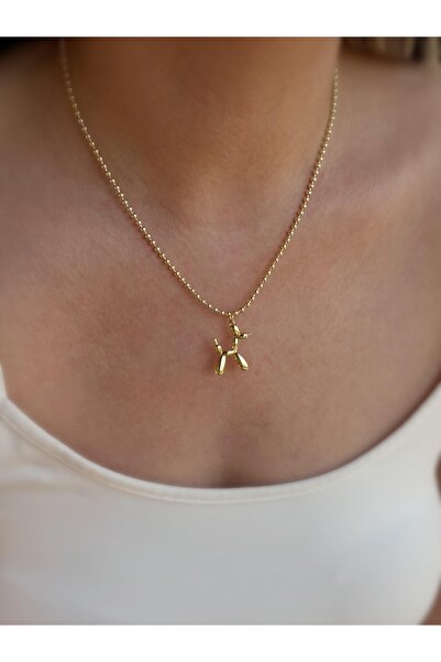 Soles 14 Ayar altın rengi tırnak makası zincirli köpek kolye uçlu çelik kolye