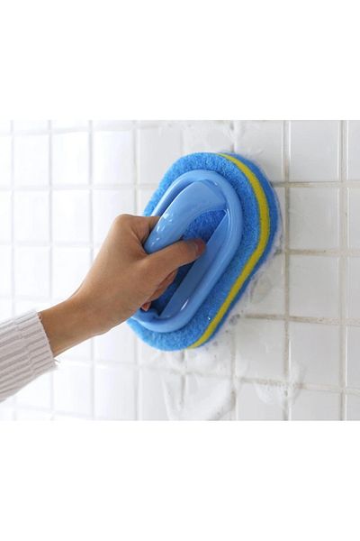 BALCI HEDİYELİK 1Pc Magic Sponge Cleaning Brush,Kitchen, Bathroom, Toilet, Car, Household Cleaning Tool
