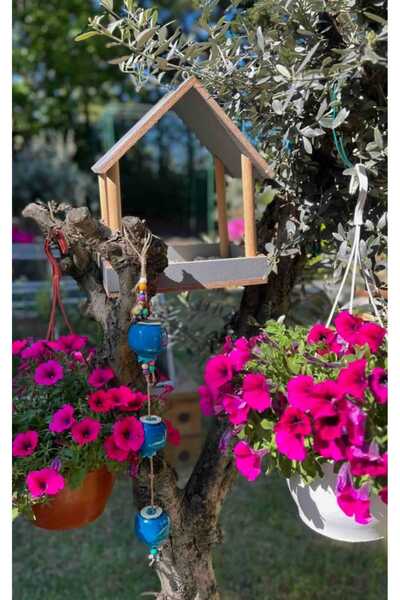 değerli hobi Bird Nest Birdhouse Feeders Outdoor Waterproof
