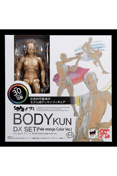 Choice With Box Pale Orange Male High Quality Body Kun / Body Chan Pose Play Grey Color Ver. Black Orange P