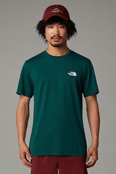 THE NORTH FACE M SS SIMPLE DOME TEE Deep Nori