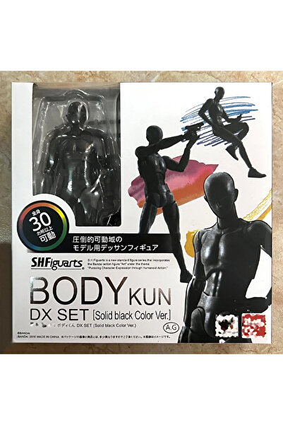 Choice4 Bandai with box black male High Quality Body Kun / Body Chan Pose Pla...