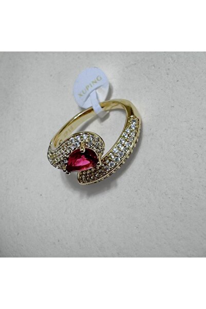 neslyaccessories Ruby Spiral Snake – Ayarlanabilir Yüzük