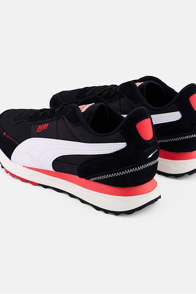 Puma Men Road rider SD Lace Up Outdoor Shoes, Black