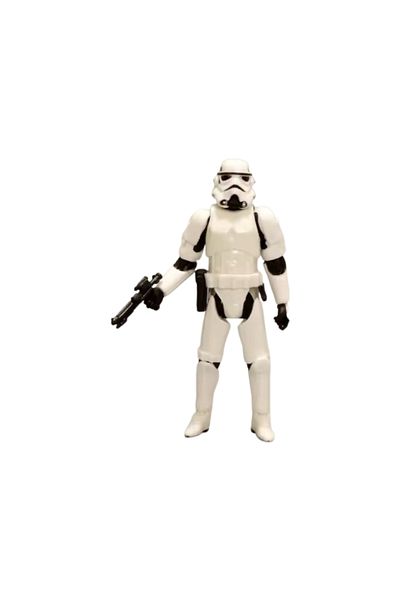 ve Stormtrooper figure, VeliumCraft, 10 cm, articulated, with blaster and removable helmet, for boys