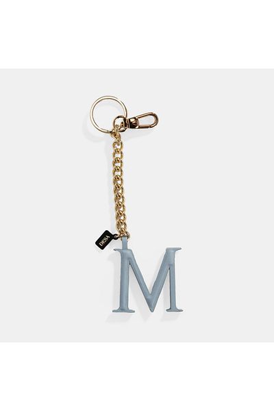 Desa Δερμάτινο μπρελόκ Letter M Blue