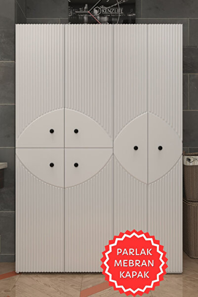 Kenzlife Membran Çamaşır Kurutma Makinesi Dolabı Yaromira Byzbyz Çehre 180*120*64 Mebran Kapak Suntalam Gövde