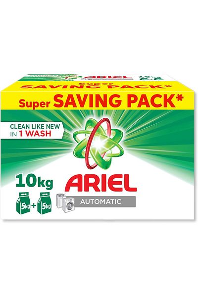 Ariel Powder Laundry Detergent - Original Scent, 10 Kg