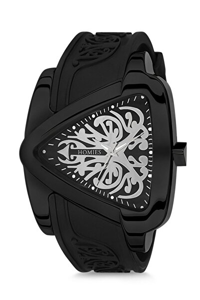 Homies Erkek Kol Saati Orjinal Hediyelik Kutusu ve Bileklik Hediyeli Yuvarlak Kasa (POLAT ALEMDAR SAATİ)
